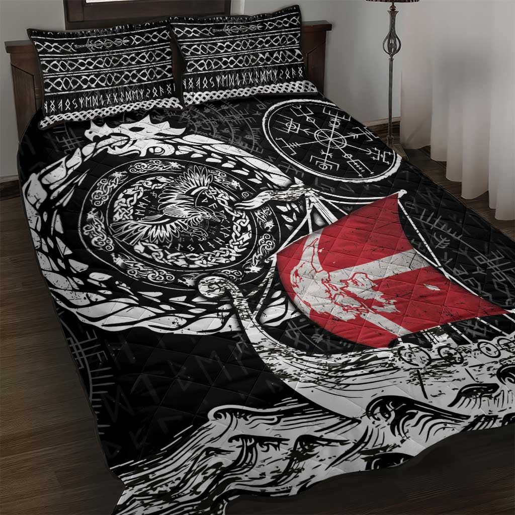 Viking Denmark Quilt Bed Set Danish Viking Ship