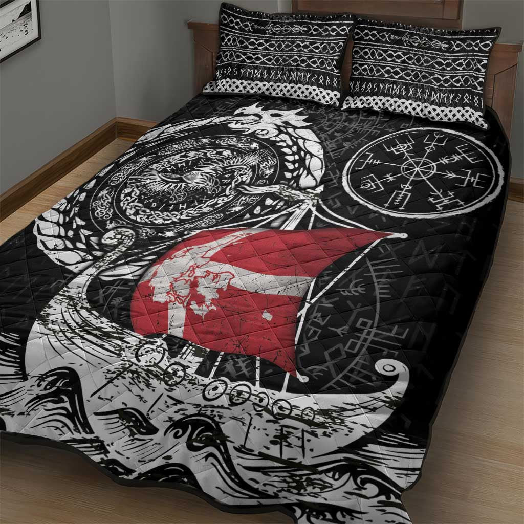 Viking Denmark Quilt Bed Set Danish Viking Ship