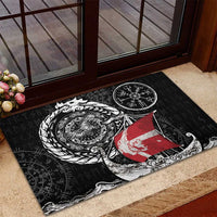 Viking Denmark Rubber Doormat Danish Viking Ship