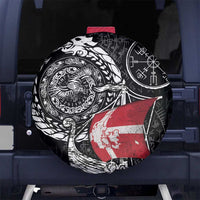 Viking Denmark Spare Tire Cover Danish Viking Ship