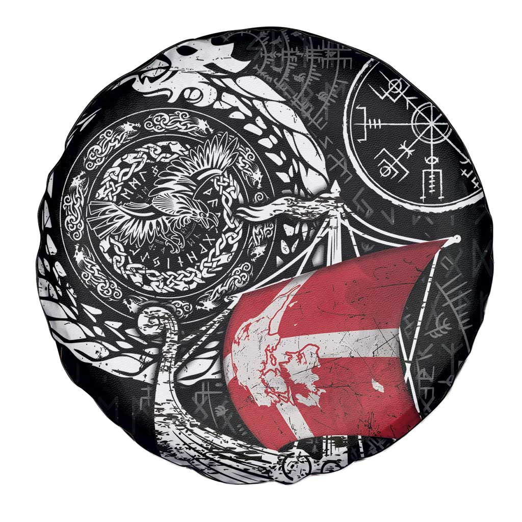 Viking Denmark Spare Tire Cover Danish Viking Ship