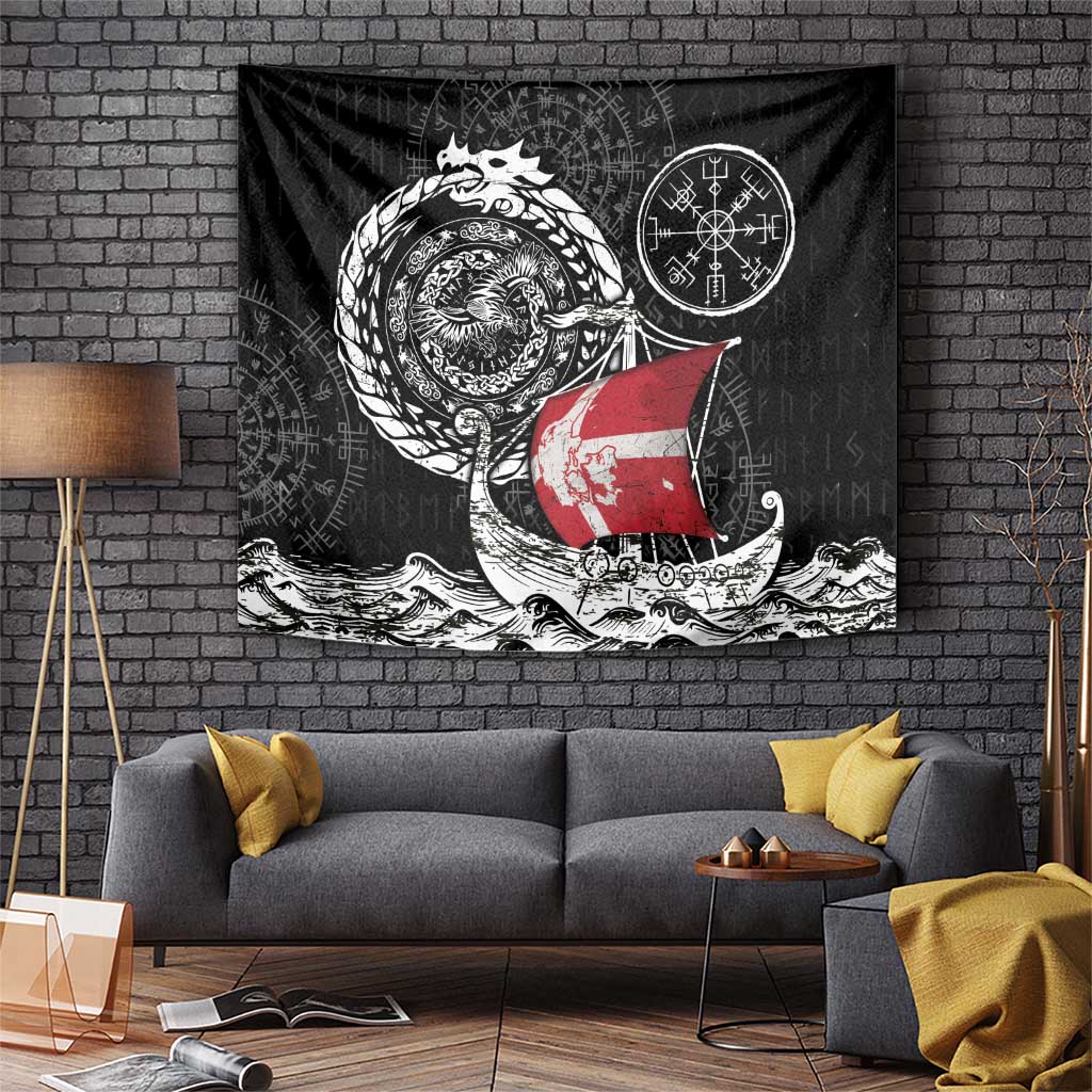 Viking Denmark Tapestry Danish Viking Ship