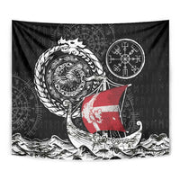 Viking Denmark Tapestry Danish Viking Ship