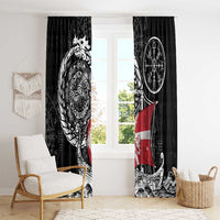 Viking Denmark Window Curtain Danish Viking Ship