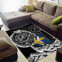 Viking Sweden Area Rug Swedish Viking Ship