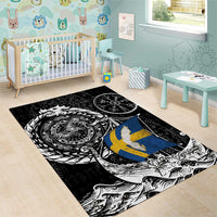 Viking Sweden Area Rug Swedish Viking Ship