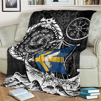 Viking Sweden Blanket Swedish Viking Ship