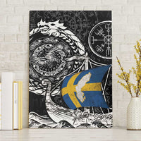 Viking Sweden Canvas Wall Art Swedish Viking Ship