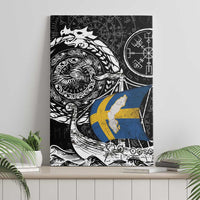 Viking Sweden Canvas Wall Art Swedish Viking Ship