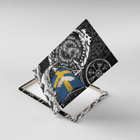 Viking Sweden Canvas Wall Art Swedish Viking Ship