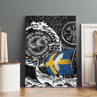 Viking Sweden Canvas Wall Art Swedish Viking Ship