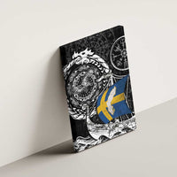 Viking Sweden Canvas Wall Art Swedish Viking Ship