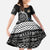 Personalized Viking Sweden Family Matching Off Shoulder Maxi Dress and Hawaiian Shirt Swedish Viking Ship