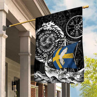 Viking Sweden Garden Flag Swedish Viking Ship