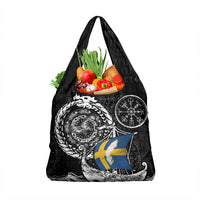 Viking Sweden Grocery Bag Swedish Viking Ship