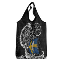 Viking Sweden Grocery Bag Swedish Viking Ship