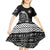 Personalized Viking Sweden Kid Short Sleeve Dress Swedish Viking Ship
