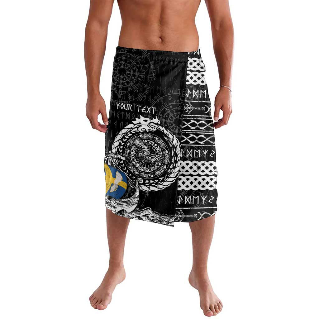 Personalized Viking Sweden Lavalava Swedish Viking Ship
