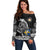 Personalized Viking Sweden Off Shoulder Sweater Swedish Viking Ship