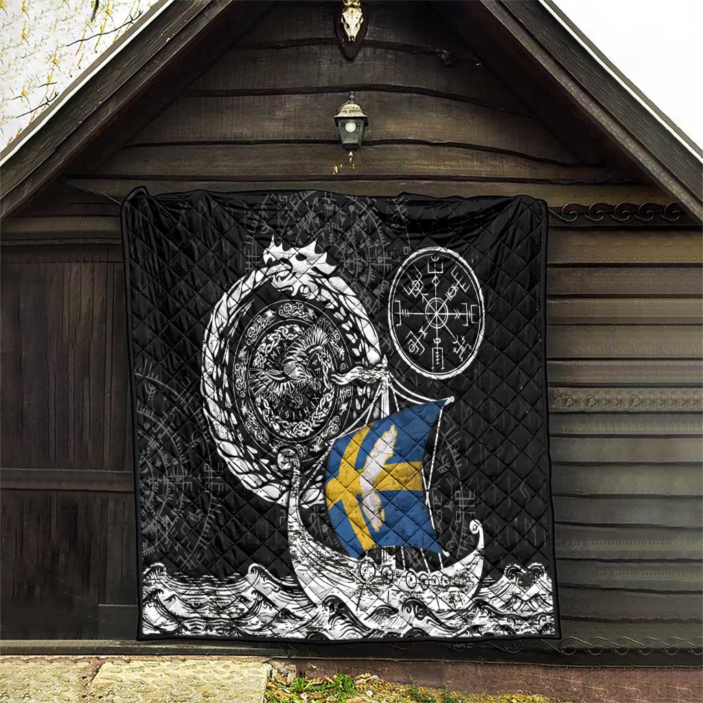 Viking Sweden Quilt Swedish Viking Ship