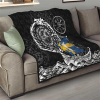 Viking Sweden Quilt Swedish Viking Ship