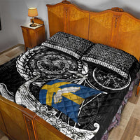 Viking Sweden Quilt Bed Set Swedish Viking Ship