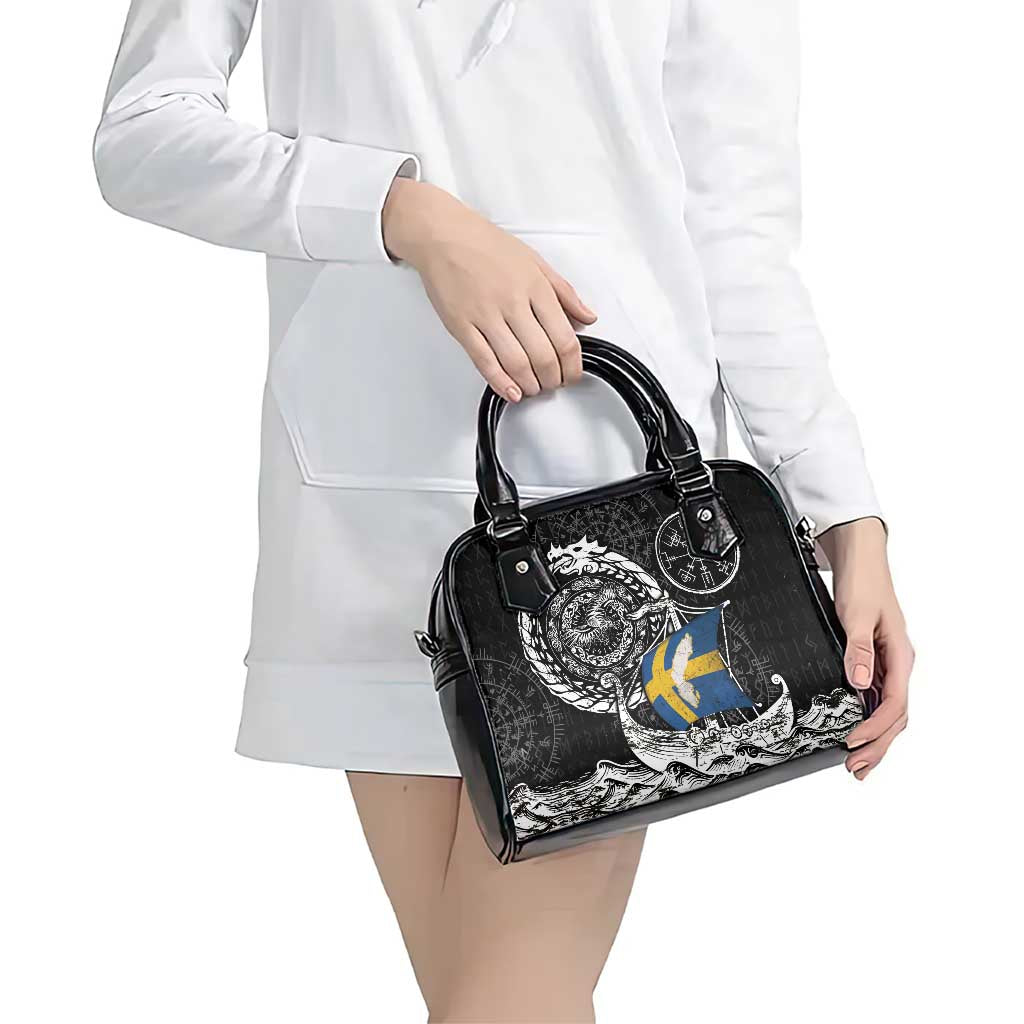 Viking Sweden Shoulder Handbag Swedish Viking Ship
