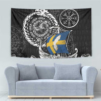 Viking Sweden Tapestry Swedish Viking Ship