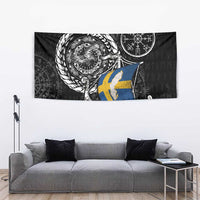 Viking Sweden Tapestry Swedish Viking Ship