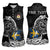 Personalized Viking Sweden Women Sleeveless Polo Shirt Swedish Viking Ship