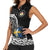 Personalized Viking Sweden Women Sleeveless Polo Shirt Swedish Viking Ship
