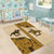 Cowboy Area Rug Horse Riding Retro Western Yoke Beige - Wonder Print Shop