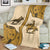 Cowboy Blanket Horse Riding Retro Western Yoke Beige - Wonder Print Shop