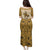 Cowboy Family Matching Puletasi and Hawaiian Shirt Horse Riding Retro Western Yoke Beige - Wonder Print Shop