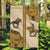 Cowboy Garden Flag Horse Riding Retro Western Yoke Beige - Wonder Print Shop