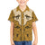 Cowboy Hawaiian Shirt Horse Riding Retro Western Yoke Beige - Wonder Print Shop
