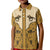 Cowboy Kid Polo Shirt Horse Riding Retro Western Yoke Beige - Wonder Print Shop