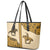 Cowboy Leather Tote Bag Horse Riding Retro Western Yoke Beige - Wonder Print Shop