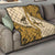Cowboy Quilt Horse Riding Retro Western Yoke Beige - Wonder Print Shop