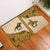 Cowboy Rubber Doormat Horse Riding Retro Western Yoke Beige - Wonder Print Shop