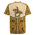 Cowboy Rugby Jersey Horse Riding Retro Western Yoke Beige - Wonder Print Shop