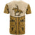 Cowboy T Shirt Horse Riding Retro Western Yoke Beige - Wonder Print Shop