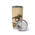 Cowboy Tumbler Cup Horse Riding Retro Western Yoke Beige - Wonder Print Shop