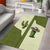 Cowboy Area Rug Cactus Retro Western Yoke - Wonder Print Shop