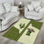 Cowboy Area Rug Cactus Retro Western Yoke - Wonder Print Shop