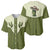Cowboy Baseball Jersey Cactus Retro Western Yoke - Wonder Print Shop