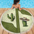 Cowboy Beach Blanket Cactus Retro Western Yoke - Wonder Print Shop