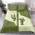 Cowboy Bedding Set Cactus Retro Western Yoke - Wonder Print Shop