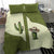 Cowboy Bedding Set Cactus Retro Western Yoke - Wonder Print Shop