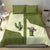 Cowboy Bedding Set Cactus Retro Western Yoke - Wonder Print Shop
